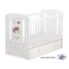 Baby cot bed 120x60cm Secret forest with drawer MAXI