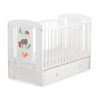 Baby cot bed 120x60cm Secret forest with drawer MAXI