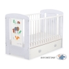 Baby cot bed 120x60cm Secret forest with drawer MAXI