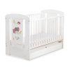 Baby cot bed 120x60cm Secret forest with drawer STANDARD