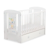 Baby cot bed 120x60cm Sweet bears with drawer MAXI