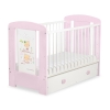 Baby cot bed 120x60cm Sweet bears with drawer MAXI
