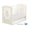 Baby cot bed 120x60cm Sweet bears with drawer STANDARD