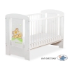 Baby cot bed 120x60cm Tedy Bear Barnaba White Model: 802