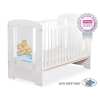 Baby cot bed 120x60cm Tedy Bear Barnaba White Model: 803