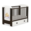 Baby cot bed 120x60cm Tedy Bear Barnaba with drawer MAXI