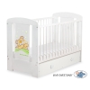 Baby cot bed 120x60cm Tedy Bear Barnaba with drawer MAXI