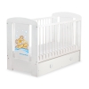 Baby cot bed 120x60cm Tedy Bear Barnaba with drawer MAXI
