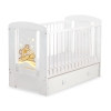 Baby cot bed 120x60cm Tedy Bear Barnaba with drawer MAXI