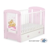 Baby cot bed 120x60cm Tedy Bear Barnaba with drawer MAXI