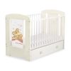 Baby cot bed 120x60cm Tedy Bear Barnaba with drawer MAXI