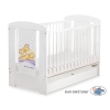 Baby cot bed 120x60cm Tedy Bear Barnaba with drawer STANDARD