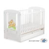 Baby cot bed 120x60cm Tedy Bear Barnaba with drawer STANDARD