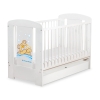 Baby cot bed 120x60cm Tedy Bear Barnaba with drawer STANDARD