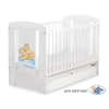 Baby cot bed 120x60cm Tedy Bear Barnaba with drawer STANDARD