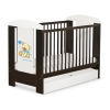 Baby cot bed 120x60cm Tedy Bear with bow cream with drawer STANDARD