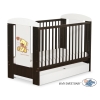 Baby cot bed 120x60cm Tedy Bear with bow cream with drawer STANDARD