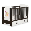 Baby cot bed 120x60cm Tedy Bear with bow with drawer MAXI