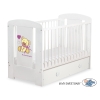 Baby cot bed 120x60cm Tedy Bear with bow with drawer MAXI