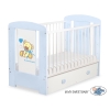 Baby cot bed 120x60cm Tedy Bear with bow with drawer MAXI