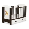 Baby cot bed 120x60cm Tedy Bear with bowwith drawer MAXI