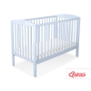 Baby cot bed 120x60cm with crown no. 5006-03- blue
