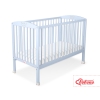 Baby cot bed 120x60cm with crown no. 5006-03- blue