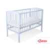 Baby cot bed 120x60cm with crown no. 5006-03- blue