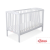 Baby cot bed 120x60cm with crown no. 5006-06- Gray