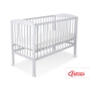 Baby cot bed 120x60cm with crown no. 5006-06- Gray