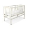 Baby cot bed 120x60cm with crown no. 5006-10- cream