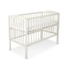 Baby cot bed 120x60cm with crown no. 5006-10- cream