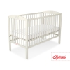 Baby cot bed 120x60cm with crown no. 5006-10- cream