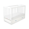 Baby cot bed 120x60cm with crown with drawer MAXI