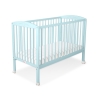 Baby cot bed 120x60cm with Hearts 5003-02- mint