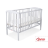 Baby cot bed 120x60cm with Hearts 5003-06- Gray