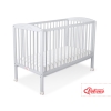 Baby cot bed 120x60cm with Hearts 5003-06- Gray