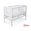 Baby cot bed 120x60cm with Hearts 5003-06- Gray