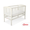 Baby cot bed 120x60cm with Hearts 5003-10- cream