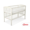 Baby cot bed 120x60cm with Hearts 5003-10- cream