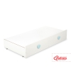 Baby cot bed 120x60cm with hearts with drawer MAXI