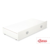 Baby cot bed 120x60cm with hearts with drawer MAXI