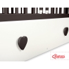 Baby cot bed 120x60cm with hearts with drawer MAXI