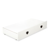 Baby cot bed 120x60cm with hearts with drawer MAXI