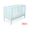 Baby cot bed 120x60cm with Stars 5002-02- mint