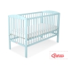 Baby cot bed 120x60cm with Stars 5002-02- mint