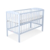 Baby cot bed 120x60cm with Stars 5002-03- blue