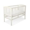 Baby cot bed 120x60cm with Stars 5002-10- cream