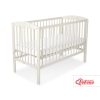 Baby cot bed 120x60cm with Stars 5002-10- cream