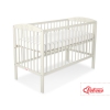 Baby cot bed 120x60cm with Stars 5002-10- cream